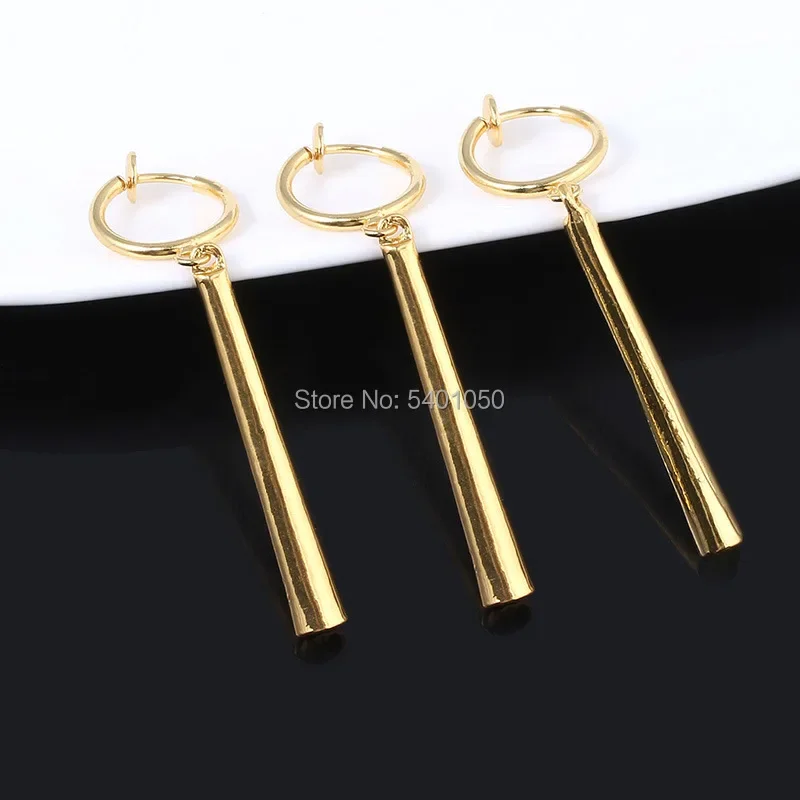 Anime Pirate Hunter Roronoa Zoro Cosplay Accessories Ear Drop Dangle Earrings Set Ear Nail Clip set