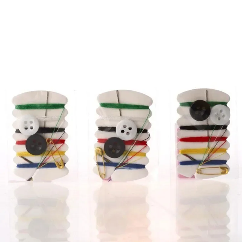 Kit Cucito 50 Pezzi - Ago, Filo, Bottoni, Per Hotel E Viaggi - Foto 9