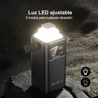 20000 мАч Power Bank большой емкости портативный уличный аварийный источник питания встроенный кабель Camping Iight для iPhone Samsung