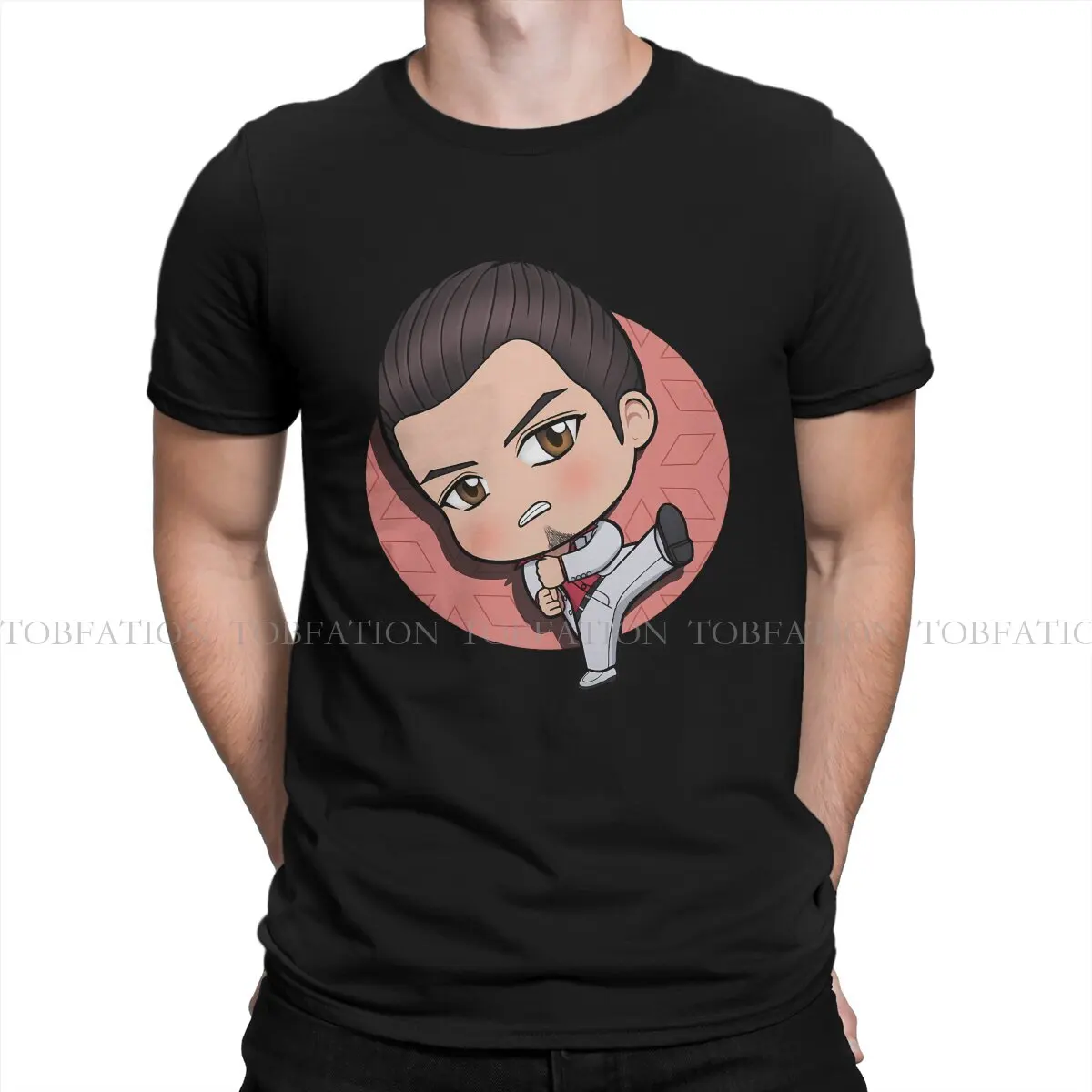 Chibi Essential Nuovi Magliette Yakuza Kiwami Dragon Maschio Harajuku Tessuto Top T Shirt O Collo