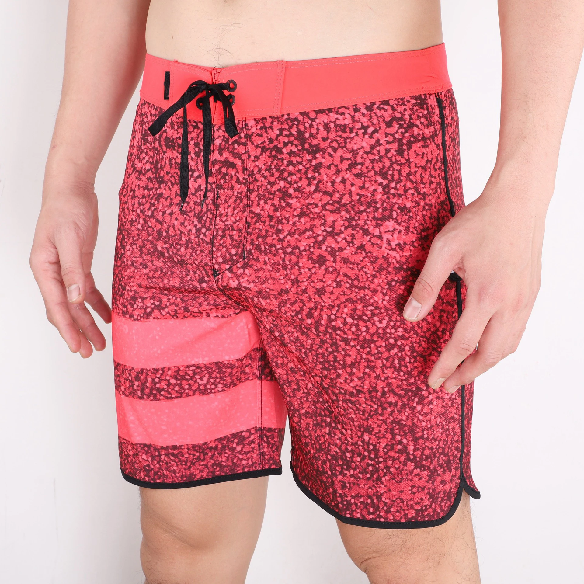 Summer New Fashion Brand Men Beach Shorts Bermuda Board Shorts Swim Shorts Waterproof Quick Dry Casual Diving Surfwear Swimwear 4