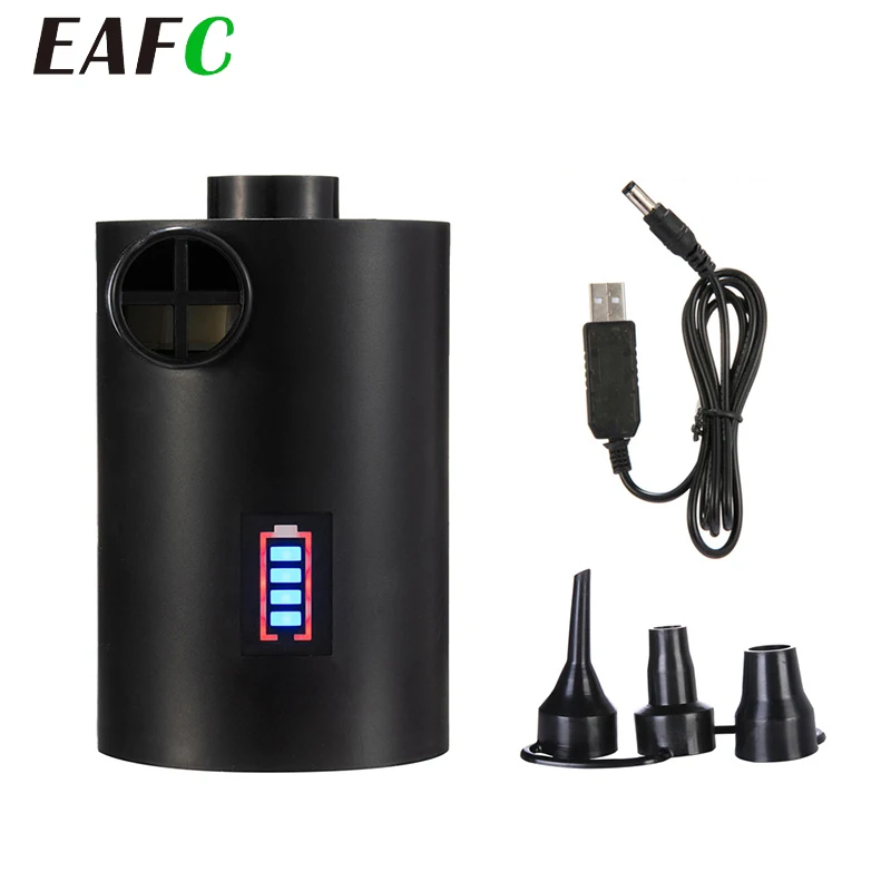 110V 220V Electric Inflatable Pump Air Mattress Camping Pump Car Air