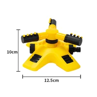 360 Degree Automatic Rotating Garden Lawn Water Sprinklers System Quick Lawn Rotating Nozzle Garden Yard Irrigation Supplies 5