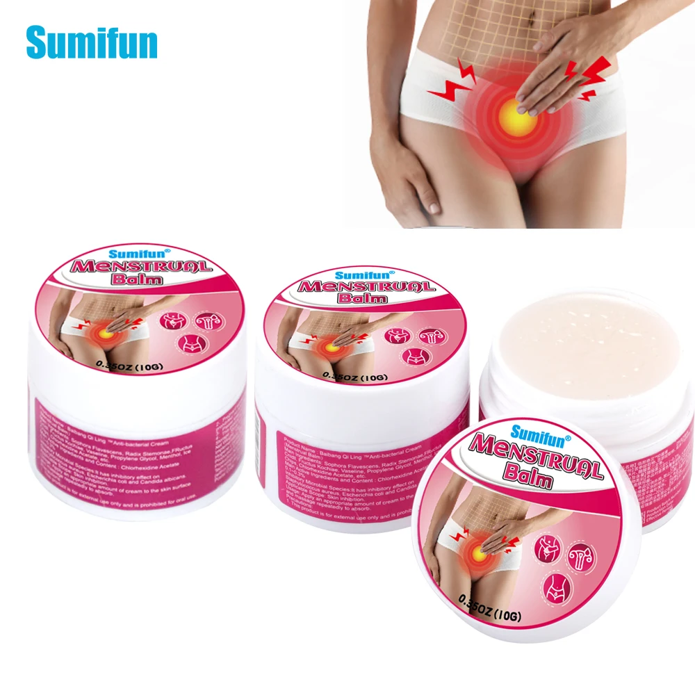 

Sumifun Menstrual Cramp Cream Women Period Dysmenorrhea Pain Relief Algomenorrhea Belly Warm Palace Menstrual Uterus Health Care