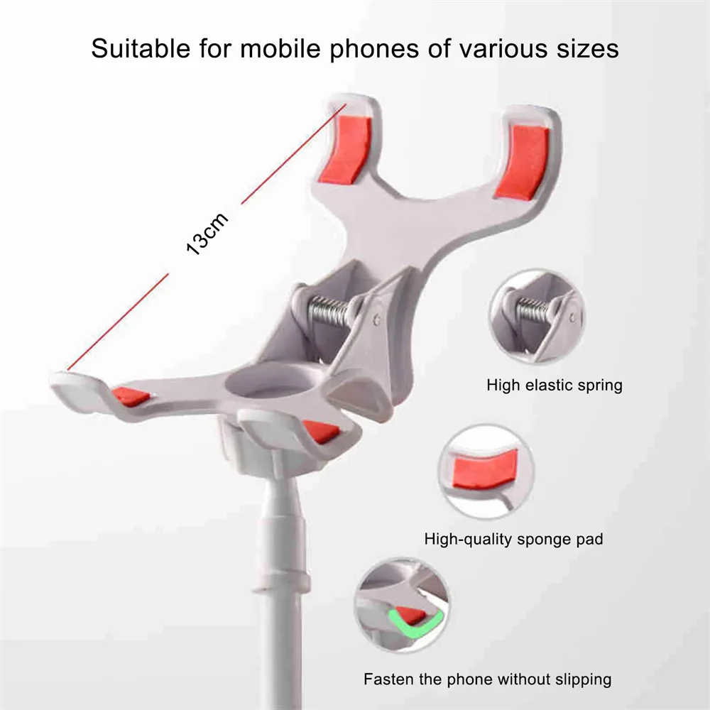 Baby Monitor Holder Camera Holder Stand Camera Holder Phone Holder Stand New Camera Stand for Mount on Bed Cradle Multi-function Universal Adjustable Long Arm Bracket