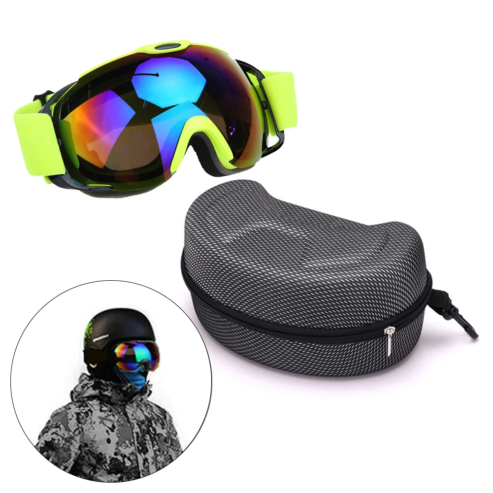Snowboard Ski Goggles Case Hard Box Outdoor Skiing Glasses Protection