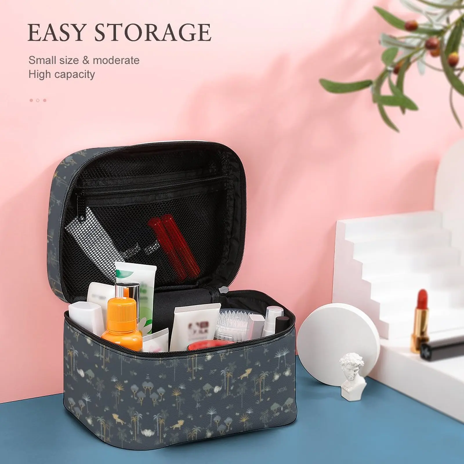 Travel Cosmetic Bags Girl Outdoor Waterproof Make Up Case Toiletrys Makeup Organizer Waterproof Female Storage Cosmetic Bag