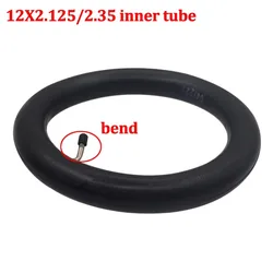 12.5-Inch Inner Tube with 45-Degree Bent Valve for Bikes and Electric Scooters (Inner tube bend)