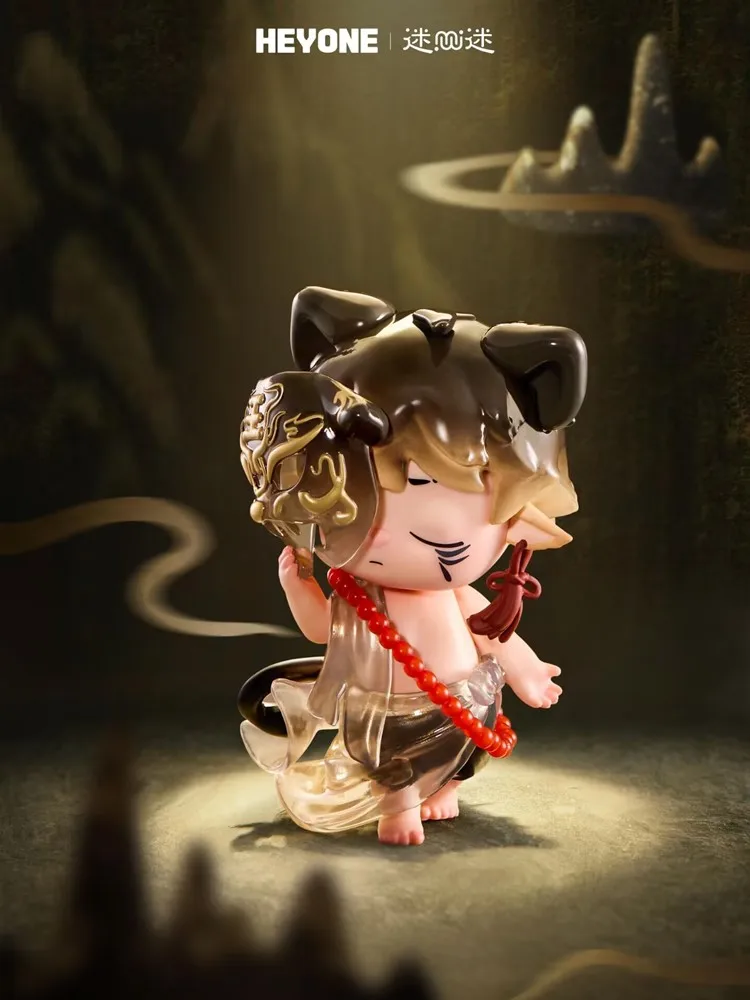 HEYONE MIMI ECHOES OF MOUNTAINSAND RIVERS Series Blind Box Toy Cute Desktop Ornament Collection Model Mystery Box Surprise Gifts