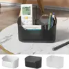 Desktop Cosmetics Storage Box Toiletries Cotton Swab Container Bathroom Accessories Brushes Makeup Organizer Case Lipsticks Box 1