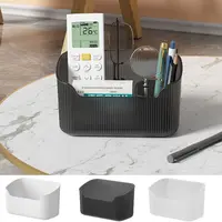 Desktop Cosmetics Storage Box Toiletries Cotton Swab Container Bathroom Accessories Brushes Makeup Organizer Case Lipsticks Box 1