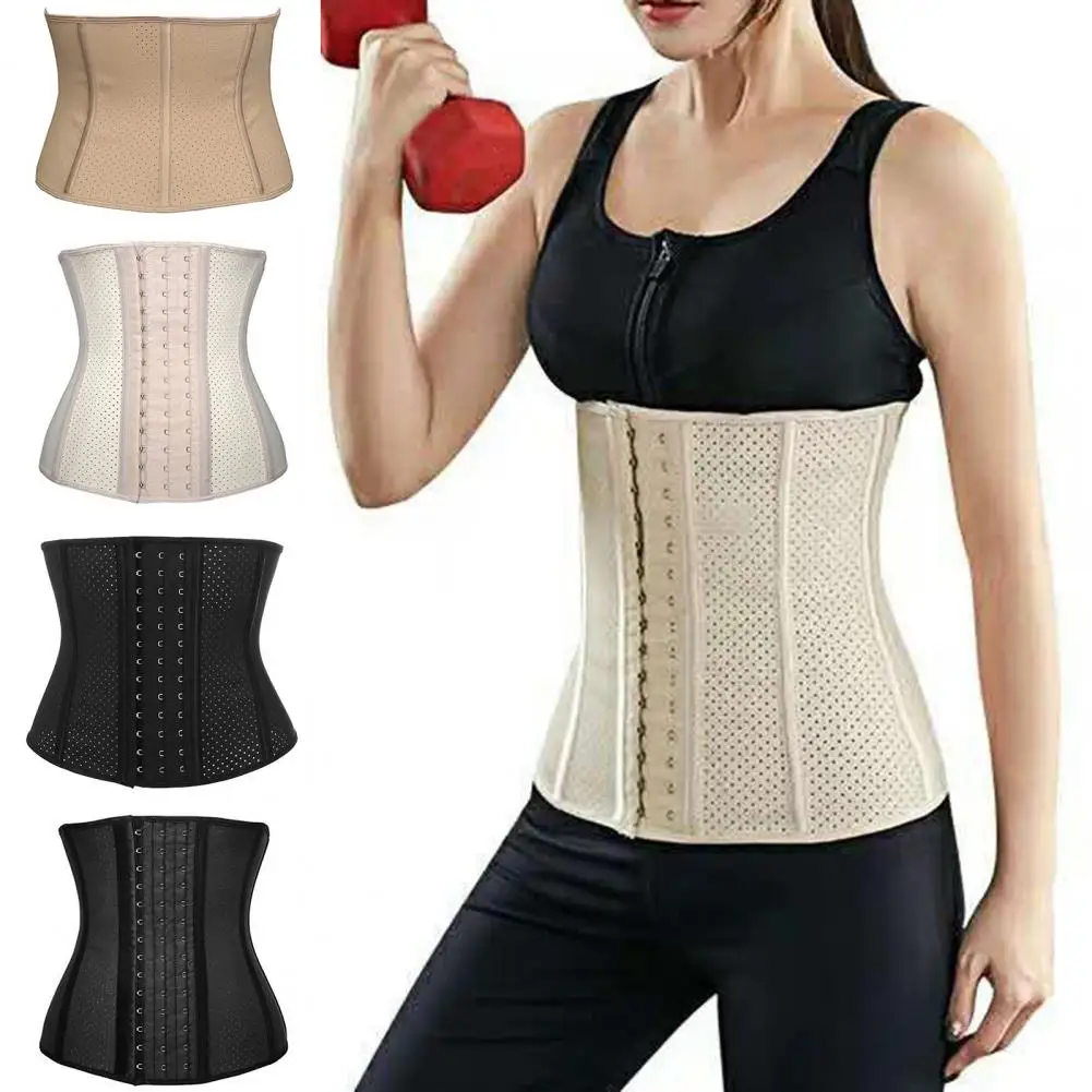 

Smooth Waistline Body Waistband Multi Breasted Waist Trainer Body Shaper Underbust Painless Girdle Corset for Home