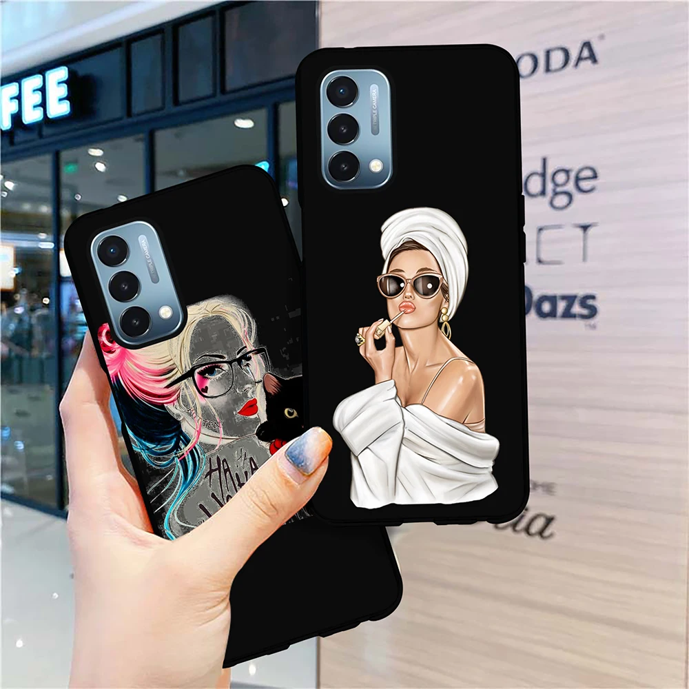 Модный женский чехол для телефона Oneplus Nord 2 CE 5G N200 N100 N10 мягкий силиконовый 9 8 7T Pro 7 9R