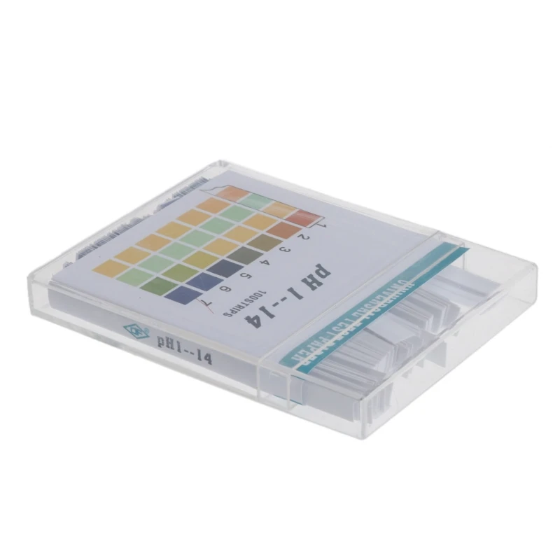 100 Strips 1-14 PH Alkaline Acid Paper Water Saliva Litmus Testing 4