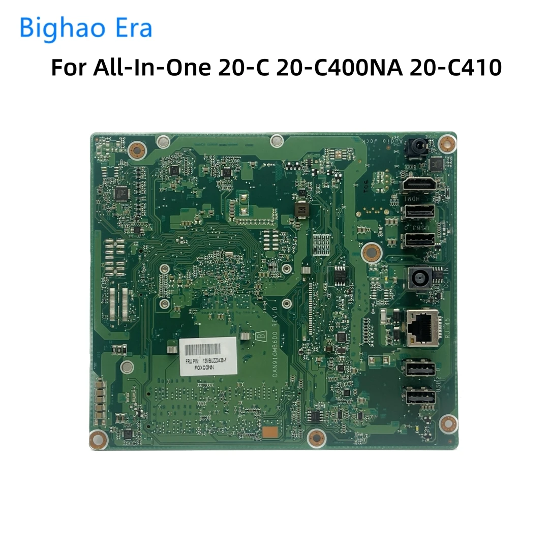 Placa-mãe Aio All-in-one Dan91gmb6d0 para hp N91g 20-c 20-c400na 24-c410 J4005 Cpu Ddr4 Uma Sps:l03379602 001 601 - Imagem 2