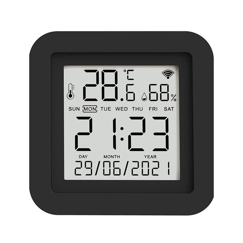 Telecomando Ir Universale Tuya Smart Con Sensore Di Umidità Della Temperatura Per Condizionatore D'Aria Tv Ac Alexa,Google Home Scarn