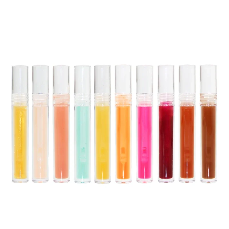 Private Label Lipgloss Flavoring Oil Makeup Lip Glaze Clear Wholesale  Moisturizer Liptint Lip Gloss Base