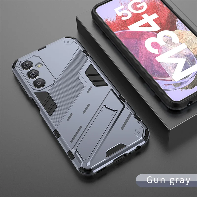 Magnetic Armor Phone Case for Samsung Galaxy M34 M54 M14 F14 A35 A55 A15 5G A05 A05S 4G Shockproof Stand Protection Back Cover S51ae90e8d9a54b50a81d9543c8445765j