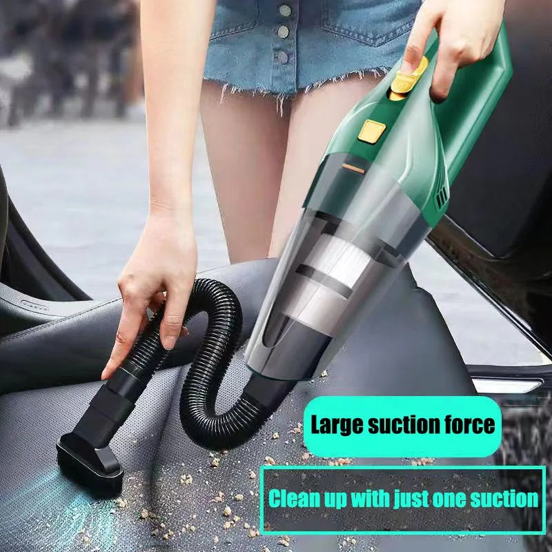 Xiaomi MIJIA 290000PA Car Vacuum Cleaner 120W high-power Handheld Wireless Vacuum Cleaner Strong Suction Dual Use For Car & Home