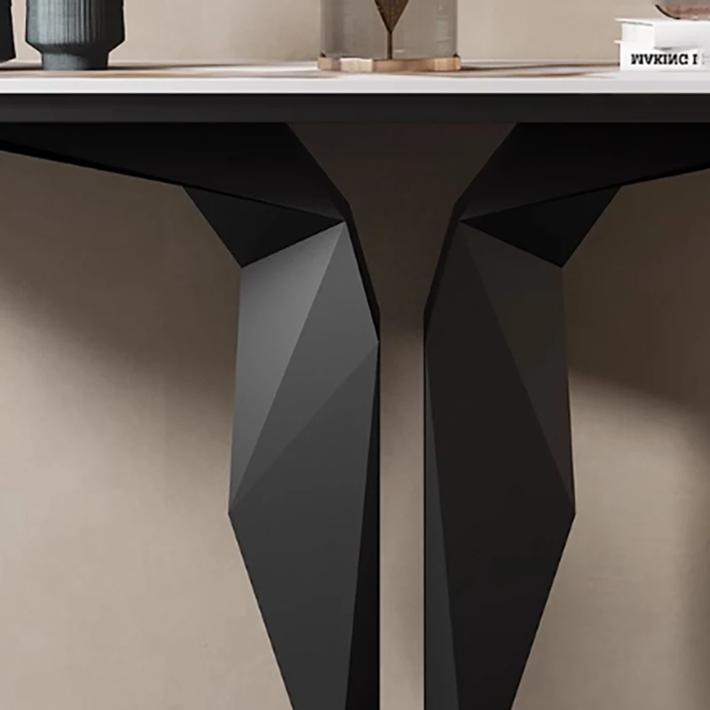 Consolle alla moda nordiche Consolle di lusso semplici e moderne creative Consolle estetiche per corridoio Meuble Mobili per soggiorno - immagine 4