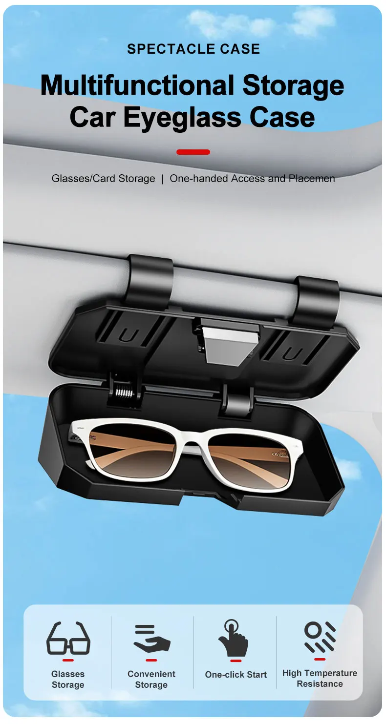 BMW Sun Visor Glasses Case