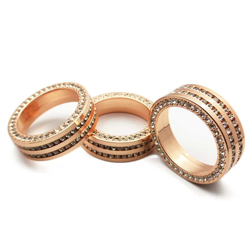 Bling Interior Fit For New Cc Magotan B8 Variant Passat Strass Crystal Air Conditioning Knob Ring