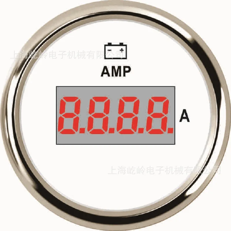 

52mm Digital Ammeter, Ammeter ± 150A, Equipped with Current Sensor, Retrofitted Into General Instruments for Vehicles and Ships