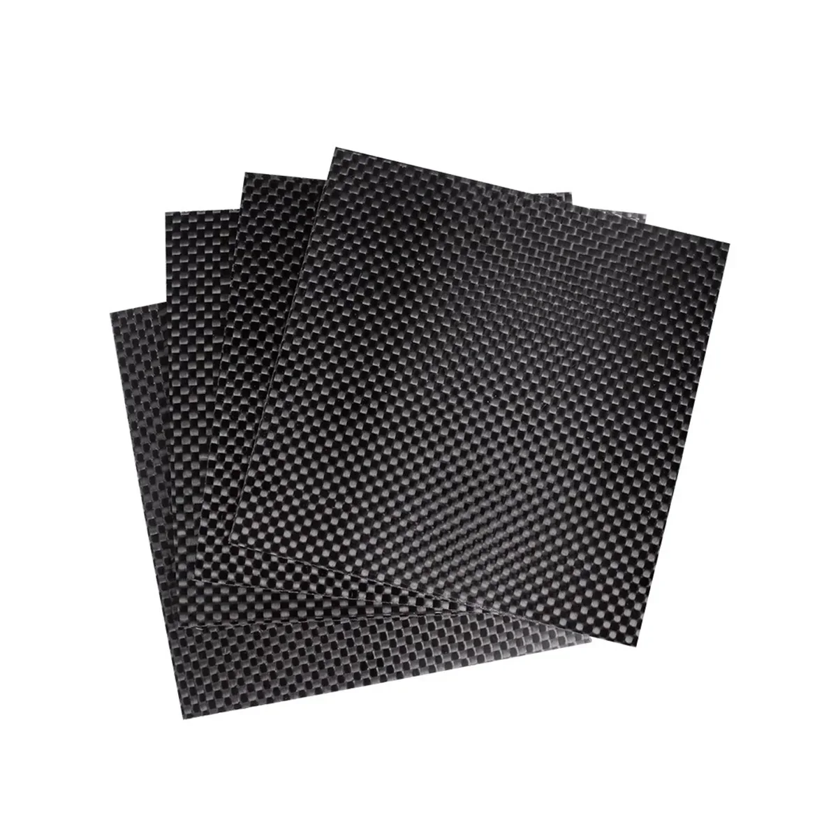 Hochmoduliges 3K-Kohlefaserpaneel 300x400mm Größe 1mm 2mm 3mm 4mm 5mm Dicke für CNC – Detail 2