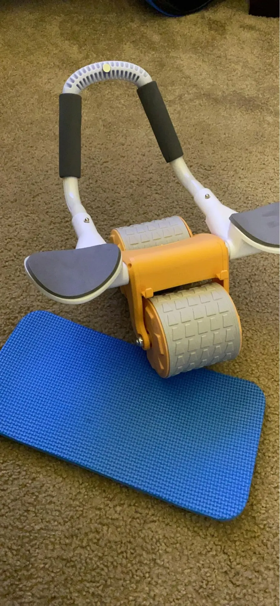 Elbow Support Automatic Rebound Abdominal Wheel Core Muscle Ab Trainer photo review