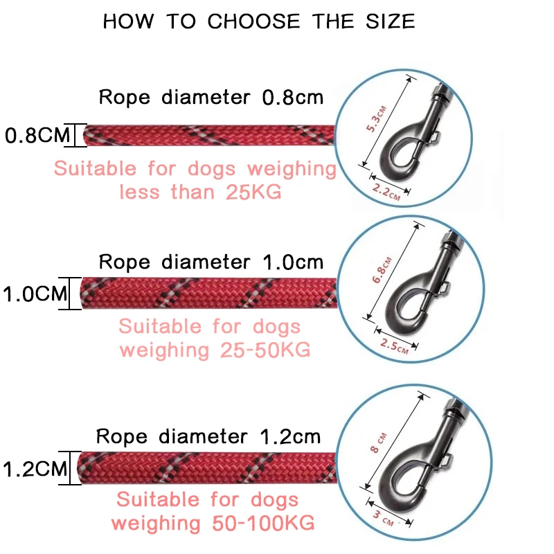 Reflective Strong Dog Leash 5