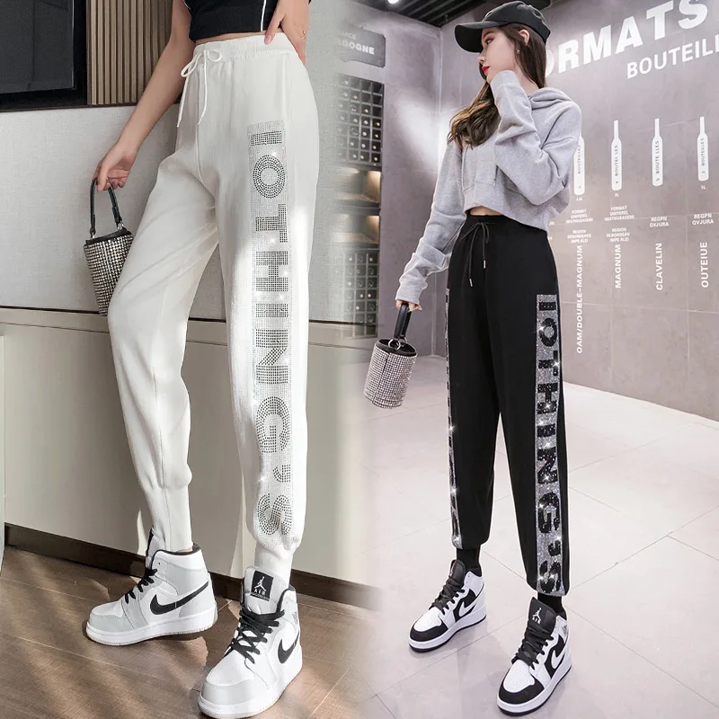여자 헐렁한 조거 바지, 남자 친구 바지, 여자 스웻팬츠, 새로운 패션, Slouchy 스트리트웨어