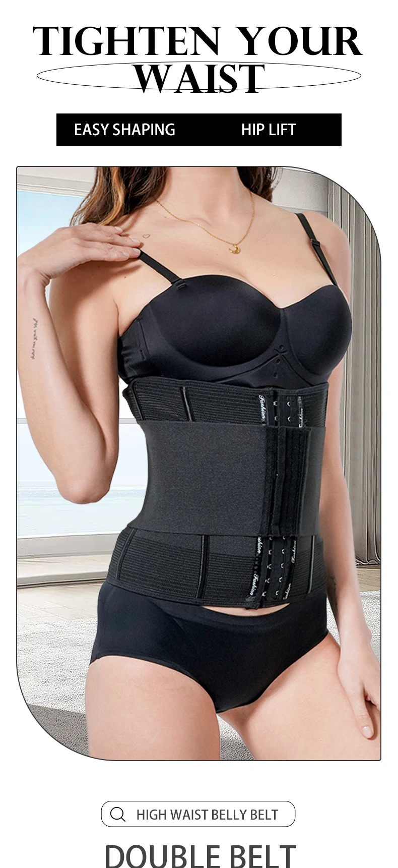 Entraîneur de taille pour femme, gaine amincissante, perte de - Main Image