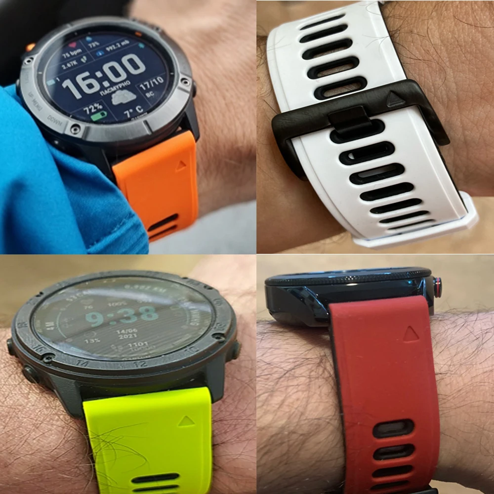 Ʈ Ǹ  ð Ʈ, ս 밨, Garmin Fenix 7 7X 6 6X Pro 5 5X Plus Epix Gen 2  ð , 26mm, 22mm