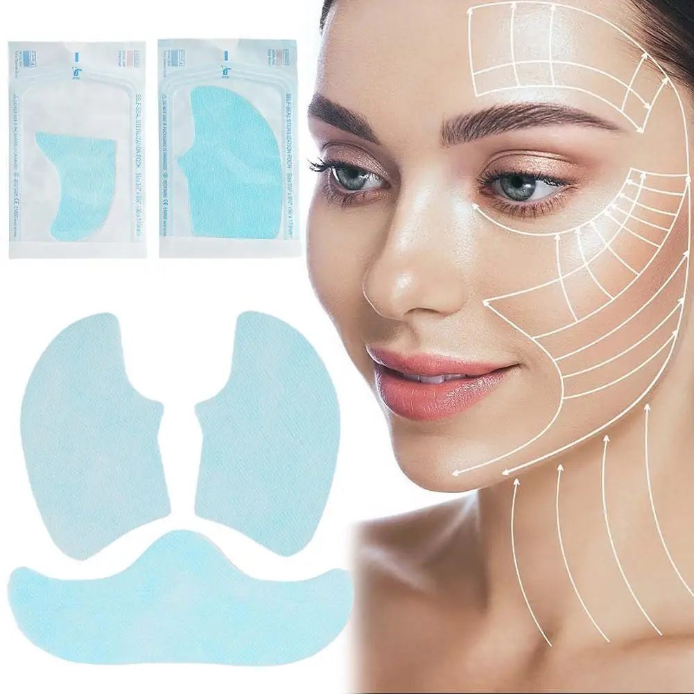 

3pcs/set Collagen Film Paper Skincare Essence Anti-Aging Protein Face Mask Reduce Fine Lines Wrinkles Firming Moisture