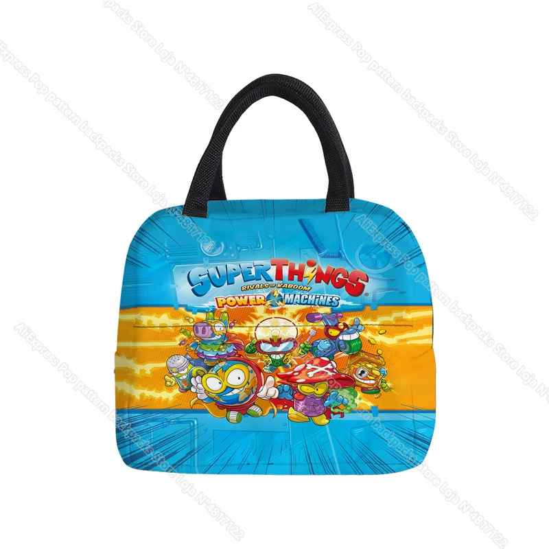 Superzings Lunch Bag Waterproof Large Portable Super Zings Lunch Bag Box Insulation Student Carrying Storage