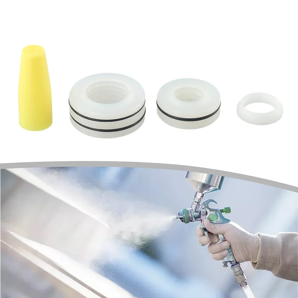 20 Pezzi Guarnizioni Di Tenuta Per Pistone Di Macchina A Spruzzo Airless - Ricambi Nylon