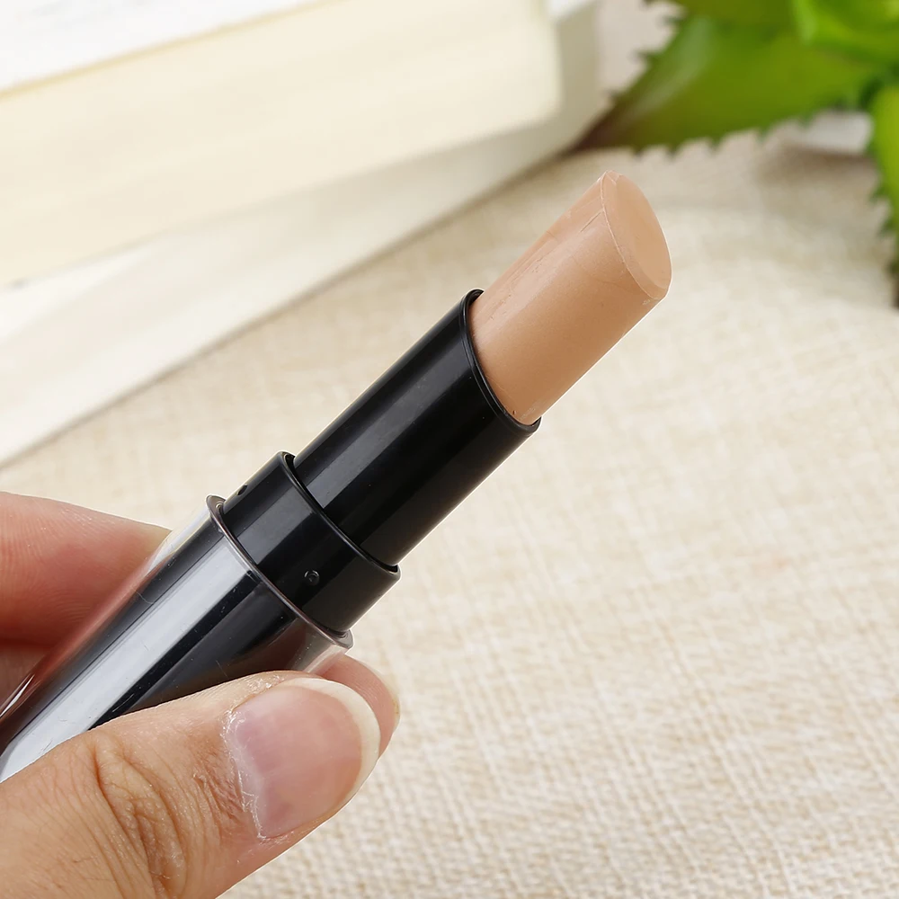Face Concealer Stick Waterproof Cover Eye Bags Dark Circles Spots Acne Marks Women Daily Facial Contour Makeup