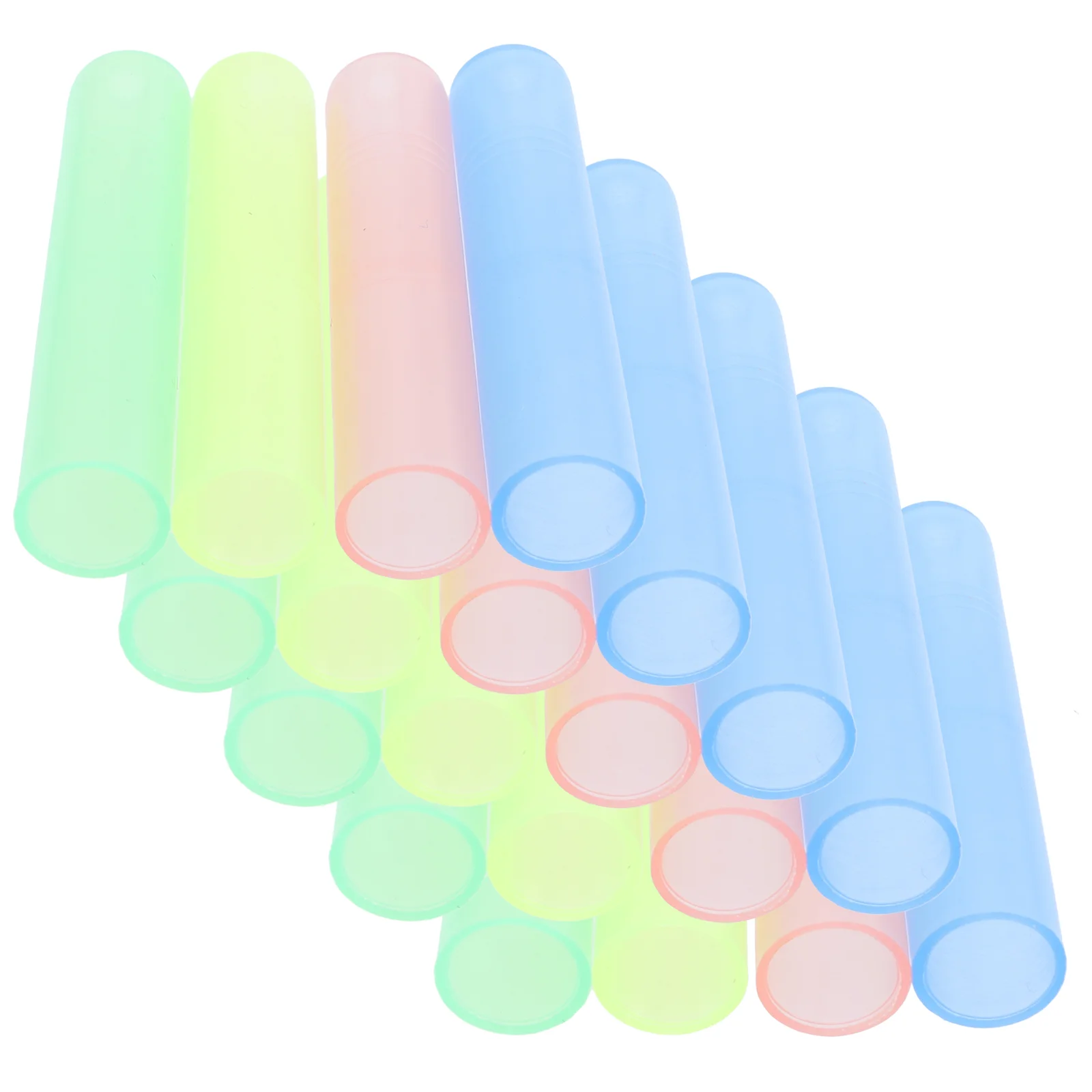 100 Pcs 연필 모자 팁 보호 커버 학생 보호 모자 학교 플라스틱 기계 연필