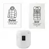 Seal Storage Clothing Bag Dustproof Hanging Compressible Storage Bag Space Saving for Clothes Down Overcoat 1