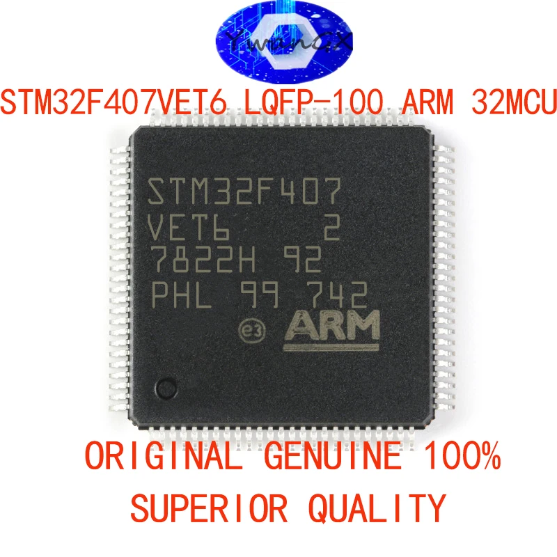 

Original genuine STM32F407VET6 STM32F427VIT6 STM32F429VET6 STM32F429VGT6 STM32F429VIT6 STM32F446VET6 LQFP-100 32MCU"