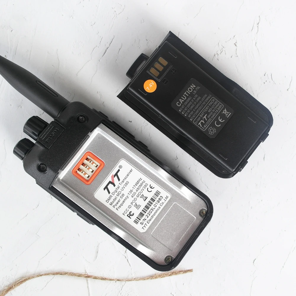 デュアルバンドトランシーバーTYT-MD-UV380,md380,デジタルdmr,双方向