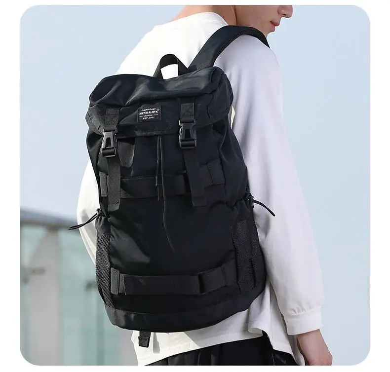 Backpack Casual Large Capacity Travel Backpack Lightweight Outdoor Hiking Mountaineering Bag College Student School Bag