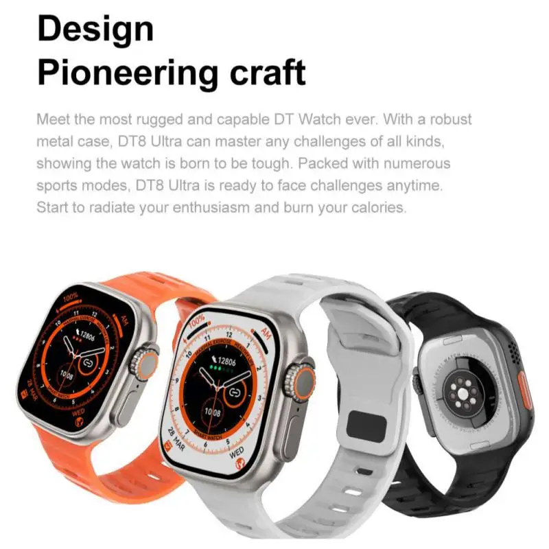 Ʈ 8 Ʈ ð 49MM GPS NFC  ׼  м Smartwatch ø 8  ȭ   ƮϽ 