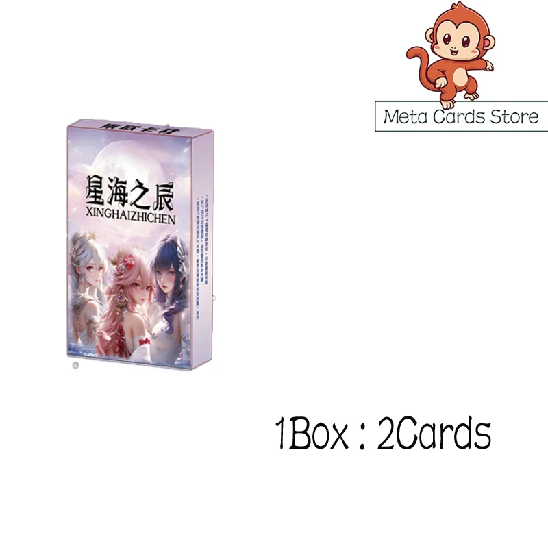 

New Goddess Cards The Star of the Sea Game Character Hobby Collection Cards Swimsuit Bikini Doujin Booster Box Toy Gifts
