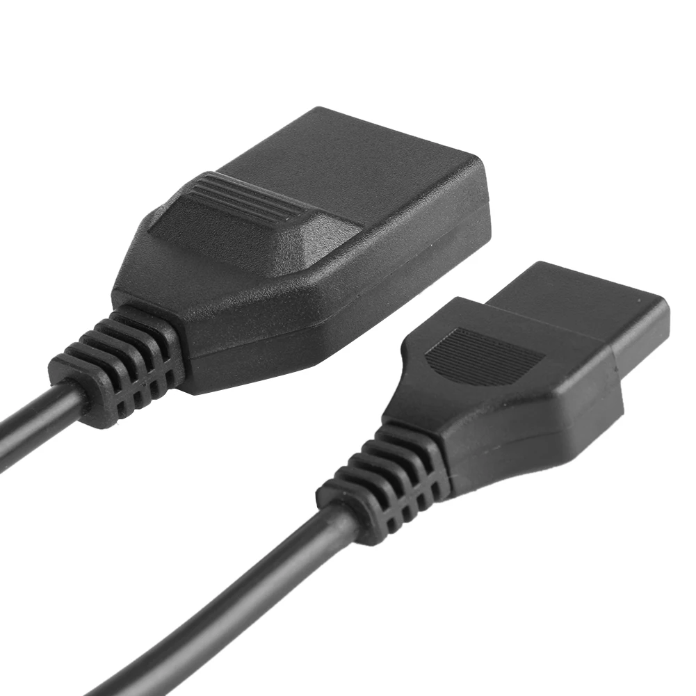 15핀 컨트롤러 연장 코드 5.5mm 외경 핸들 연장 와이어 SNK FC NEO GEO CD용 검정색 연장 케이블 코드 와이어