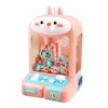 Mini Claw Machine Arcade Claw Game Machine Toy Adjustable Sounds and Music Mini Vending Machine Toy Arcade hobbies Kid Gift Toys 6