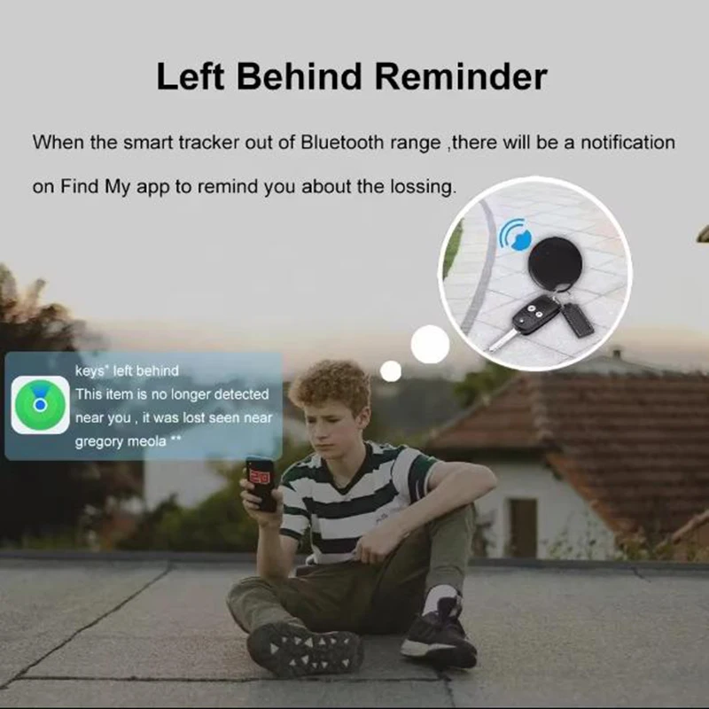 قطعة جهاز ذكي مستديرة معتمدة من MFi أداة البحث عن...