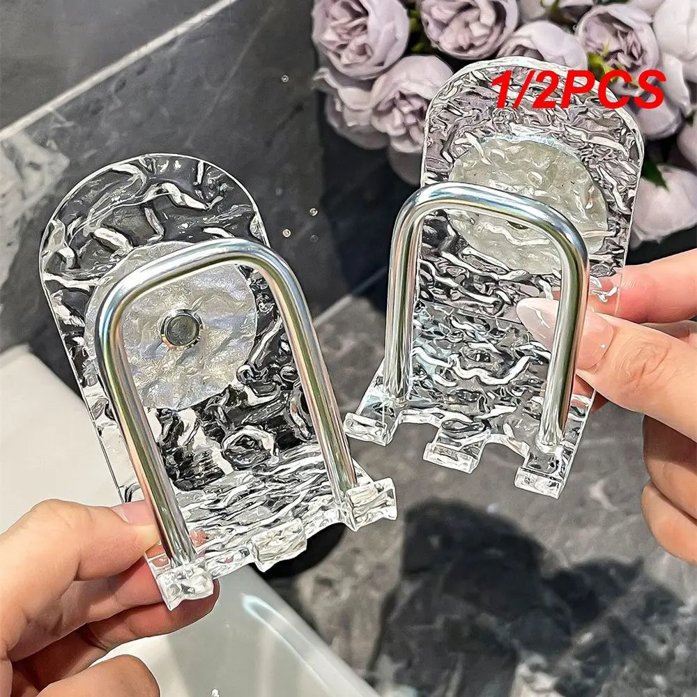 

1/2PCS Easy Installation Storage Rack Storage Toothbrush Finisher Multifu Multi-function Toothbrush Rack Widely Used