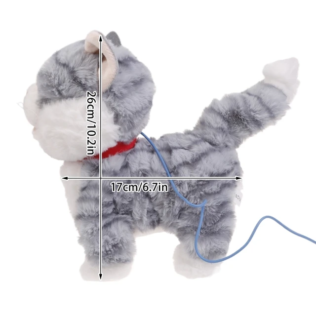 77HD Leash Electric Walking Dog Toy Simulation Singing Puppy Toy