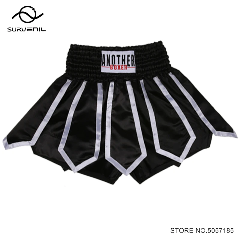 

Muay Thai Shorts Lotus Ribbons Boxing Shorts Men Women Child Satin Cage Fight Kickboxing Pants Martial Arts Grappling Clothing